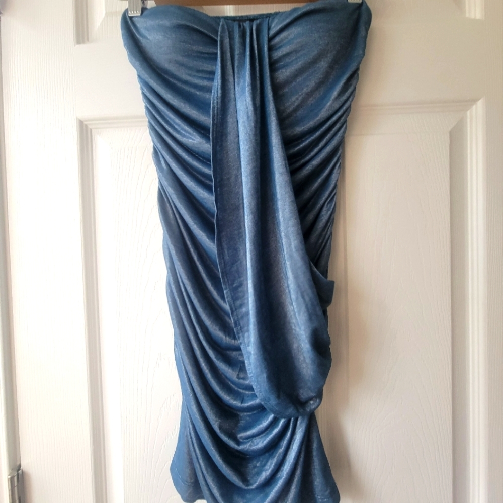 Strapless dress